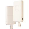 Батарея універсальна Xiaomi 6000mAh 15W Magnetic Power Bank GL white (BHR9074GL) зображення 3