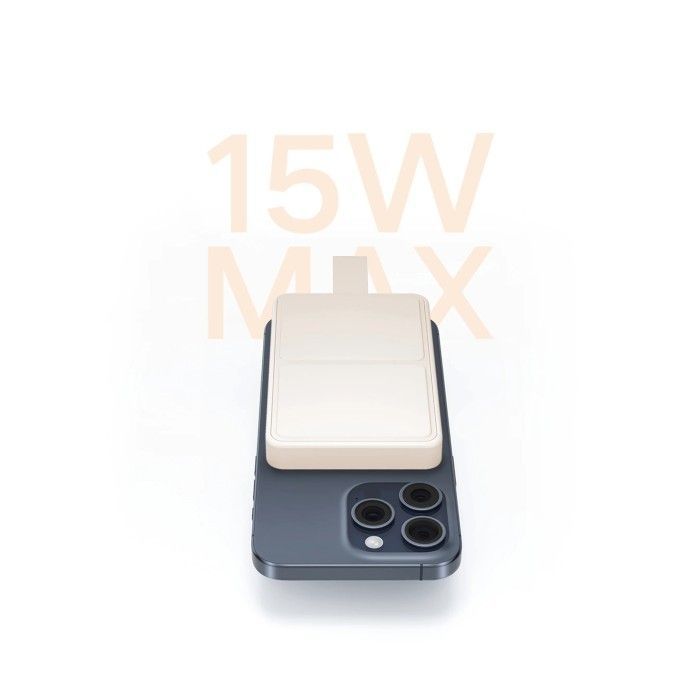 Батарея універсальна Xiaomi 6000mAh 15W Magnetic Power Bank GL white (BHR9074GL) зображення 8