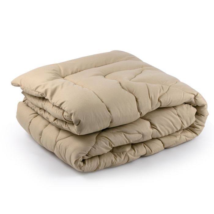 Ковдра Руно вовняна дизайн бежева 155х210 (317.52ПШУ_Бежевий)