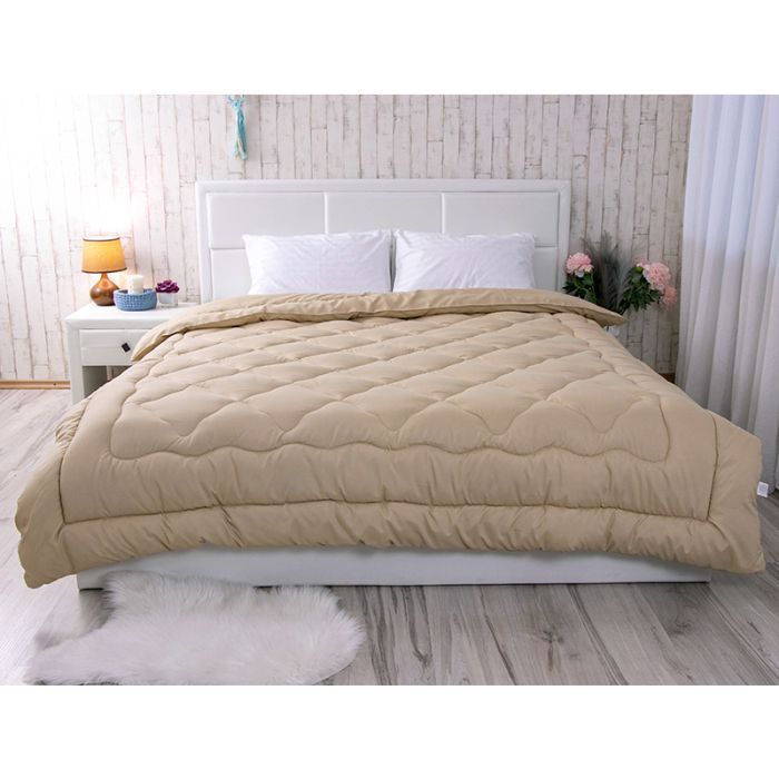 Ковдра Руно вовняна дизайн бежева 155х210 (317.52ПШУ_Бежевий) зображення 4