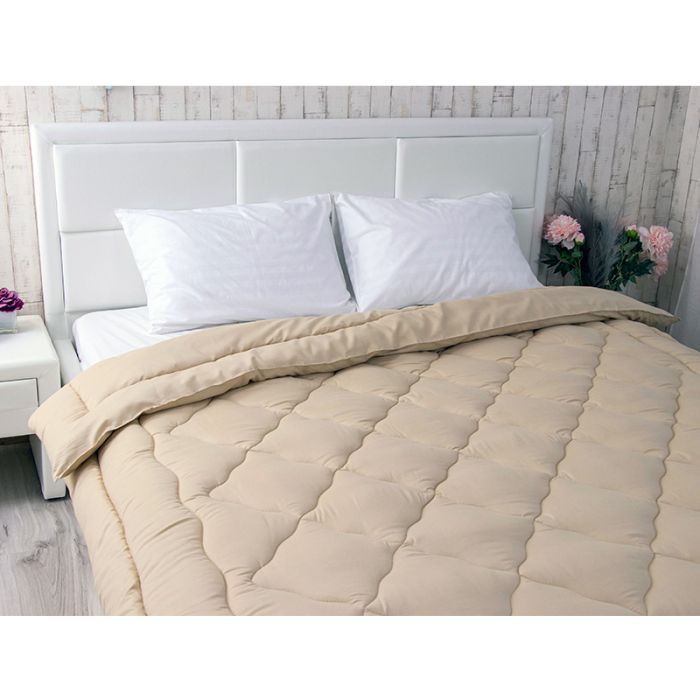 Ковдра Руно вовняна дизайн бежева 155х210 (317.52ПШУ_Бежевий) зображення 6