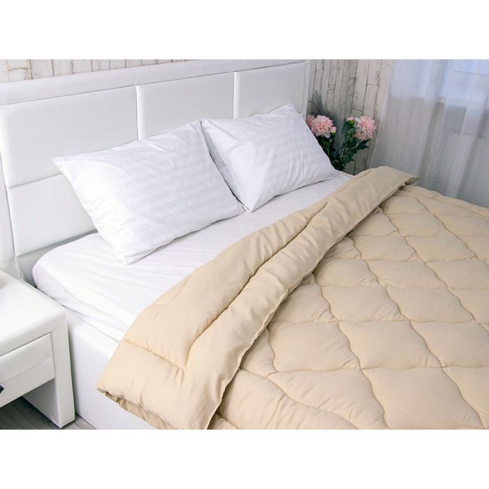 Ковдра Руно вовняна дизайн бежева 155х210 (317.52ПШУ_Бежевий) зображення 7