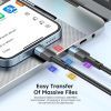 Дата кабель USB-C to USB-C 2.0m 100W blue Essager (EXCTT1-XCA03) изображение 5