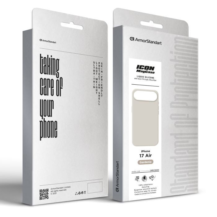 Чехол для мобильного телефона Armorstandart ICON2 MagCase Apple iPhone 17 Air Peony (ARM87081) изображение 2