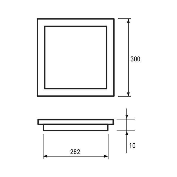 Светильник Eurolamp Downlight 24W 4000K (LED-DLS-24/4) изображение 3