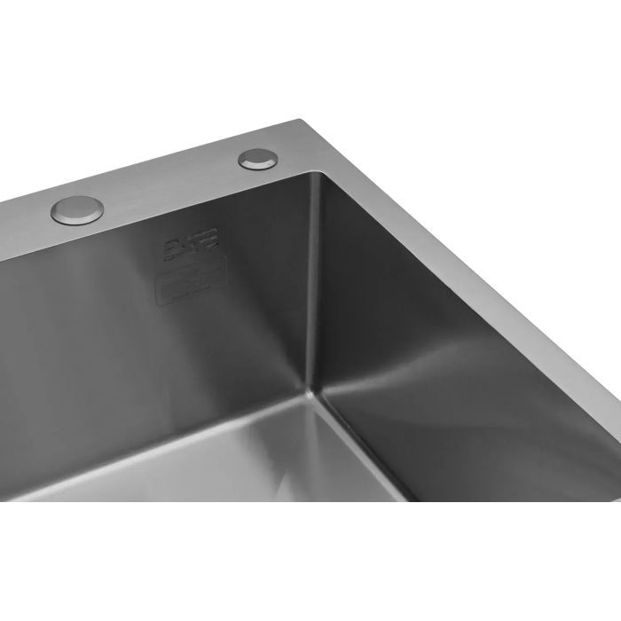 Мойка кухонная Kroner Geburstet-6350RHM (CV031321) изображение 6