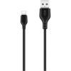 Дата кабель USB 2.0 AM to USB-C 1.0m 2.1A black XO (XO-NB-103-TC-1-BK)