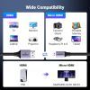 Кабель мультимедийный HDMI M to HDMI micro M 2.0m V2.1 8K60Hz HD164 black Ugreen (15517) изображение 9