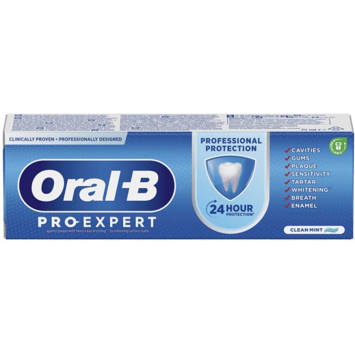 Зубна паста Oral-B Pro-Expert Здорове відбілювання 75 мл (8700216106788) зображення 3