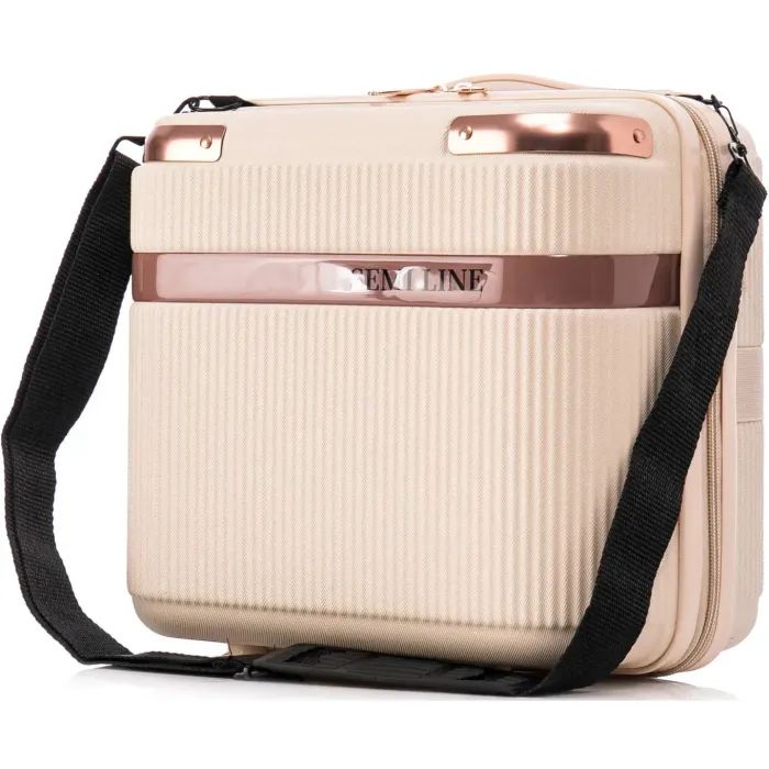 Косметичка Semi Line Бьюті-кейс 16L Purple (DAS303375) > ціни в Києві та Україні Косметичка Semi Line Бьюті-кейс 16L Purple (DAS303375)