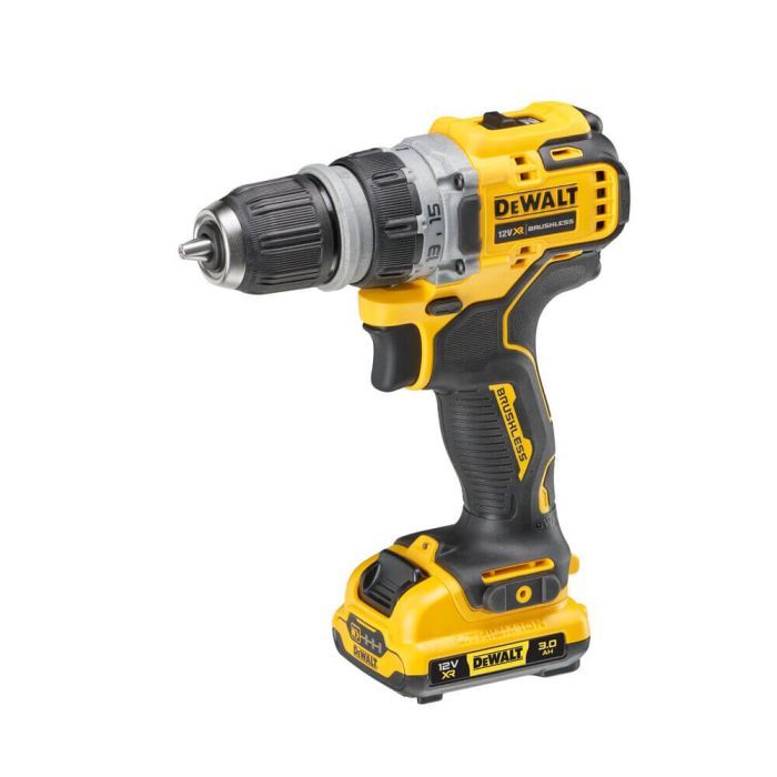 Шуруповерт DeWALT XR Li-Ion 12V, 2x3Ah, зі змінними насадками, 57.5 Нм, 0-425/0-1500 об/хв, 0.7, TSTAK (DCD703L2T)