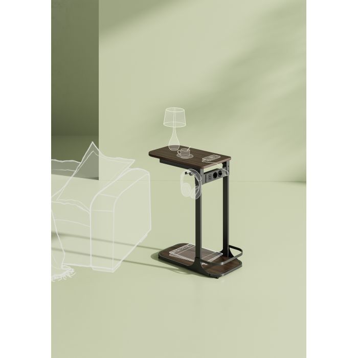 Приставний стіл OfficePro з мережевим подовжувачем SD185DW (SD185DW) зображення 9