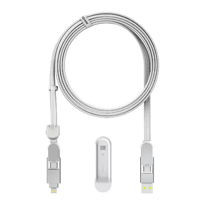 Дата кабель 6in1 inCharge XL 2.0m white Rolling Square (XLM02R)