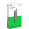 Батарея универсальная Belkin 10000mAh 15W 2xUSB-A, USB-C Gray (BPB011BTGY) изображение 11