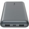Батарея универсальная Belkin 10000mAh 15W 2xUSB-A, USB-C Gray (BPB011BTGY) изображение 3