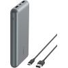 Батарея универсальная Belkin 10000mAh 15W 2xUSB-A, USB-C Gray (BPB011BTGY) изображение 9