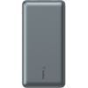 Батарея универсальная Belkin 10000mAh 15W 2xUSB-A, USB-C Gray (BPB011BTGY)