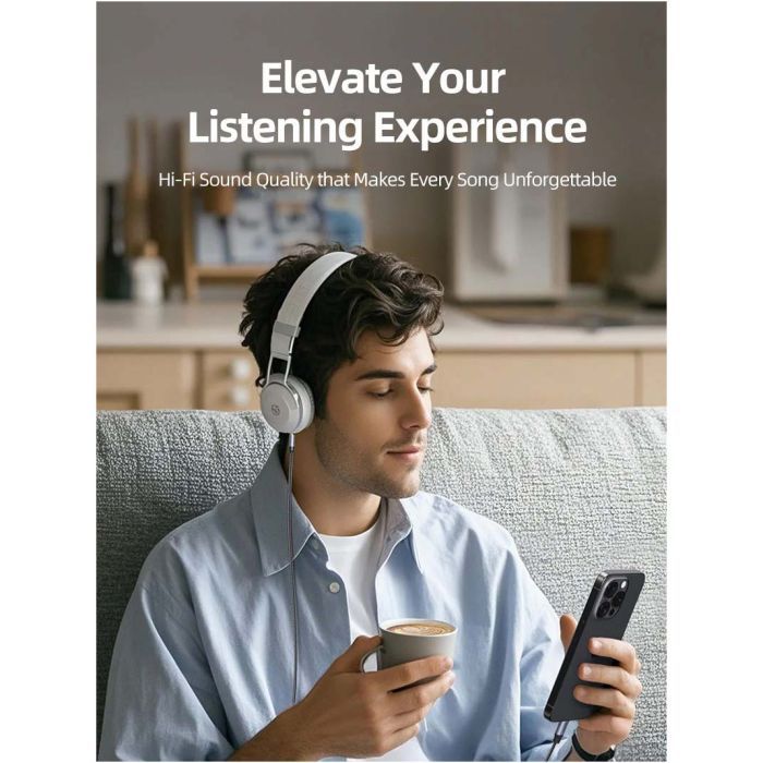 Кабель мультимедійний USB-C to 3.5mm M 1.0m Cabletime (CA915767) зображення 3