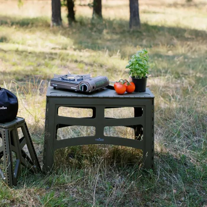 Туристический стол Tribe Camp Table High пластиковий Olive (T-EF-0004-olive) изображение 12