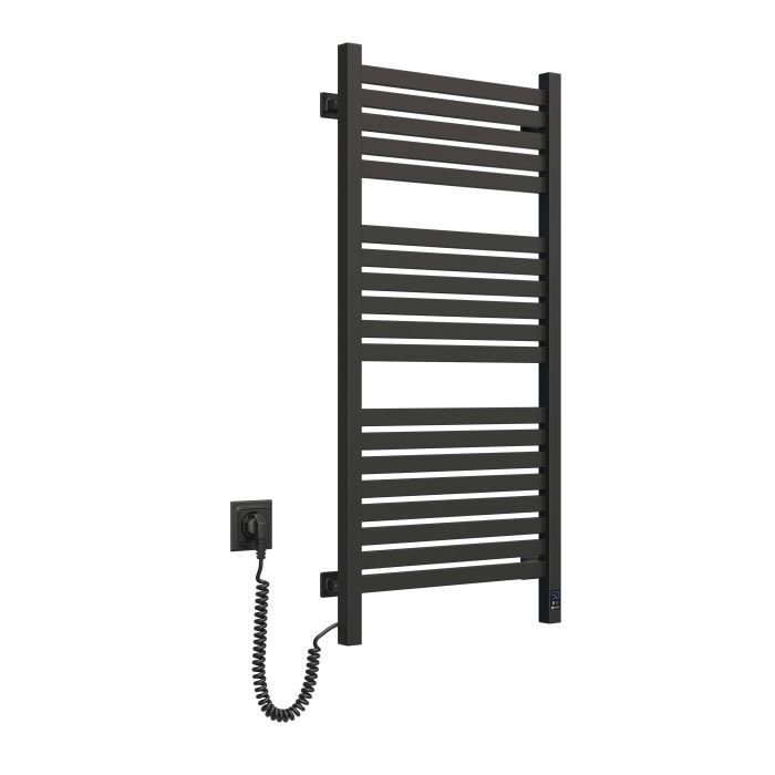 Сушарка для рушників Navin Авангард Х 1000х480 Wi-Fi лівобічна чорний муар (12-272155-4810) зображення 6