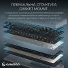 Клавіатура GamePro Asgard Ragnar Wireless/Bluetooth/USB UA White (MK285WH) зображення 9