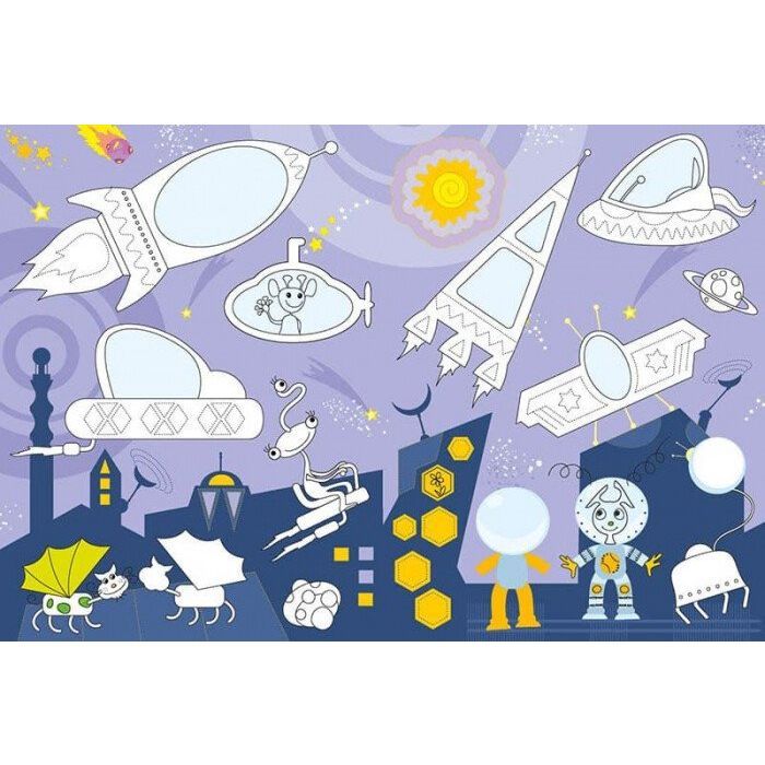 Книга Велика багаторазова малювалка Ранок (9786170961723) зображення 3