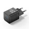 Зарядний пристрій Vention USB-C PD20W GaN black (FEPB0-EU)