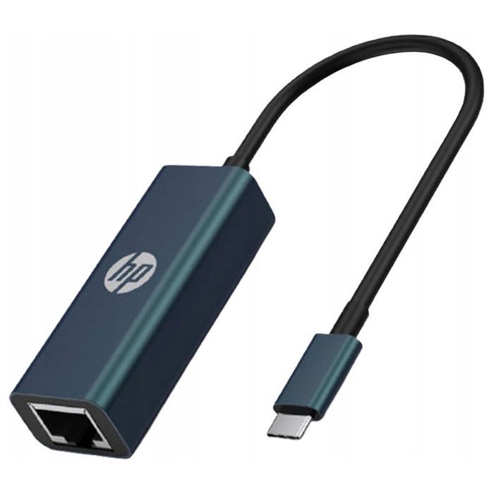 Перехідник USB-C to RJ45 Ethernet 1000Mbps HP (HP_DHC-CT208)