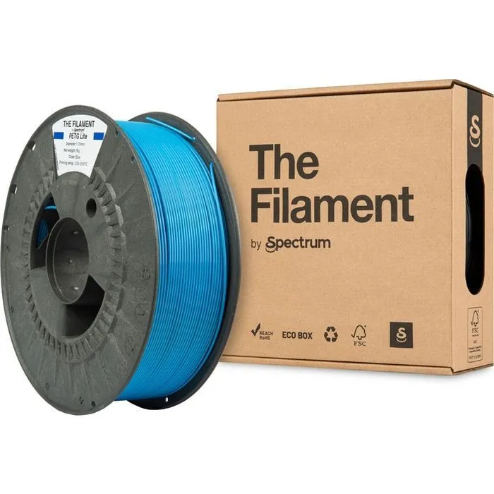 Пластик для 3D-принтера The Filament PETG Lite 1.75mm BLUE 1kg (TF-24240) зображення 3