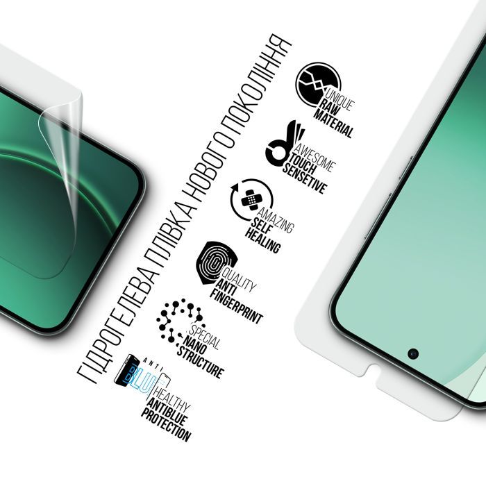 Плівка захисна Armorstandart hydrogel Anti-Blue OPPO Reno14 5G (ARM87125) зображення 2