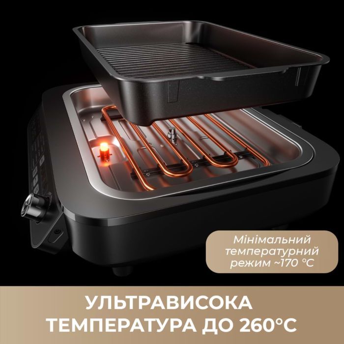 Электрогриль MOVA IG20 PRO Black (MOVA-IG20-PRO) изображение 5