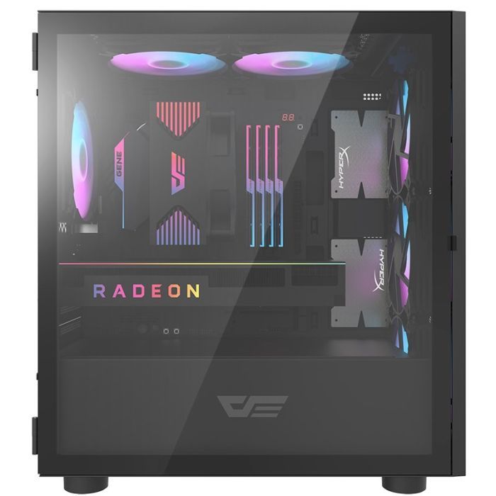 Корпус для ПК DARKFLASH DLM21 MESH BLACK изображение 9