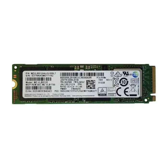 Накопитель SSD M.2 2280 256GB PM981a Samsung (MZVL8256HDJD-00BLL)
