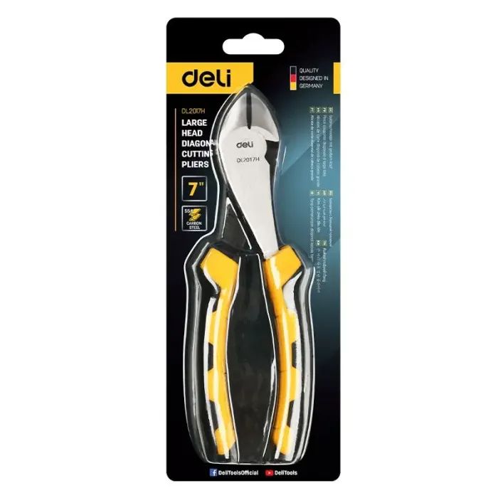 Бокорезы Deli диагональные надменные 180 мм (EDL2017H) изображение 2