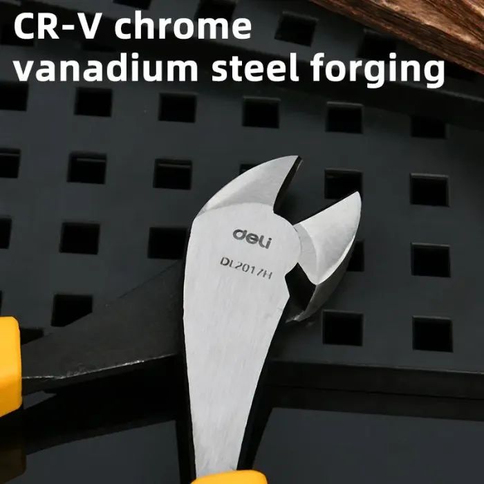 Бокорезы Deli диагональные надменные 180 мм (EDL2017H) изображение 6