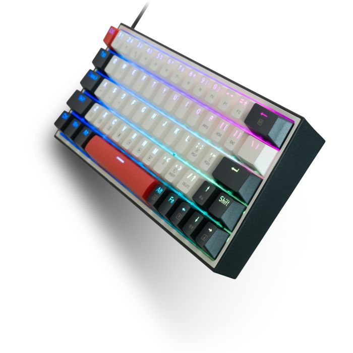 Клавіатура Thunderobot K63 RGB Red Switch USB UA Black (6932066313456) зображення 2