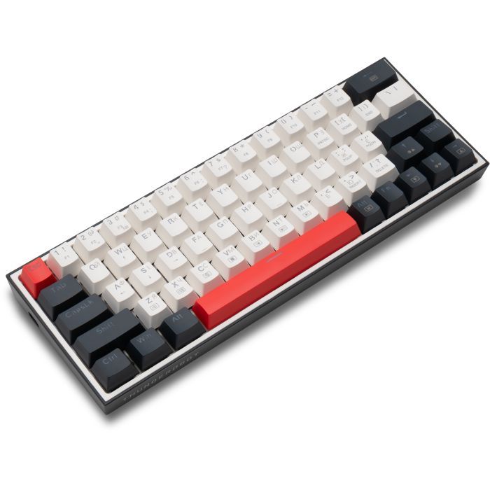Клавіатура Thunderobot K63 RGB Red Switch USB UA Black (6932066313456) зображення 3