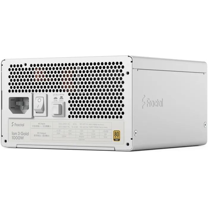 Блок питания Fractal Design 1000W Ion 3 Gold (FD-P-IA3G-101-EU-WT) изображение 11