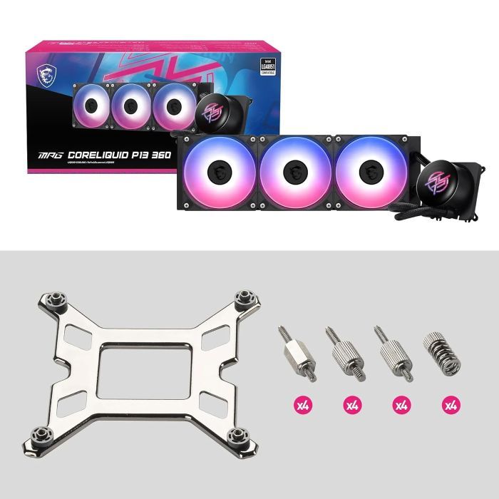 Система жидкостного охлаждения MSI MPG CoreLiquid P13 360 изображение 8