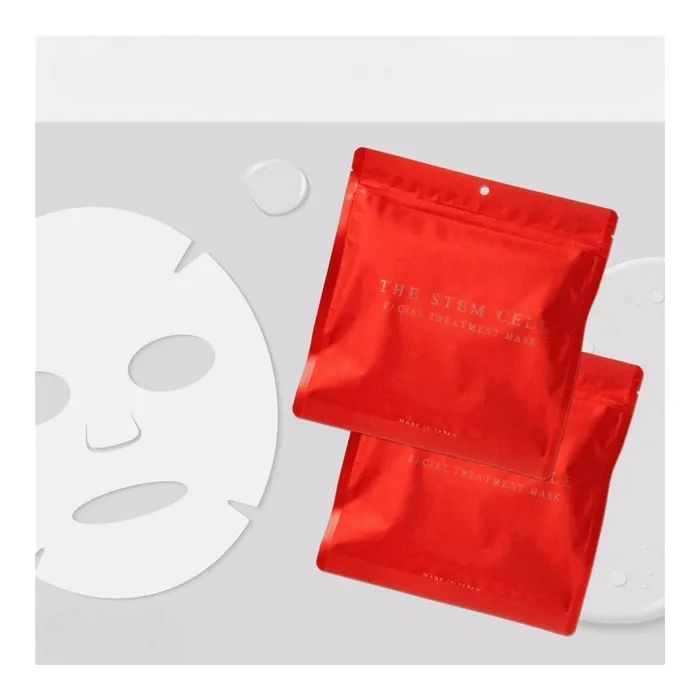 Маска для лица Kor Japan The Stem Cell Facial Treatment Mask Тканевая со стволовыми клетками и галактомиссисом 30 шт (4571365222322) изображение 4