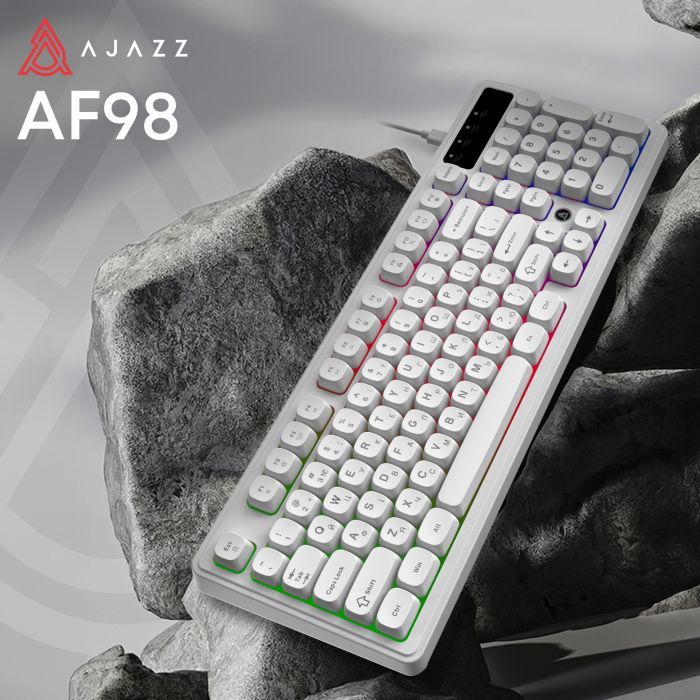 Клавиатура Ajazz AF98 USB UA White/Blue (AF98-GB) изображение 6