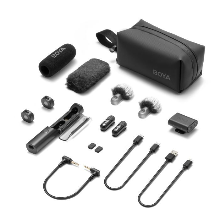 Микрофон Boya Magic-02 Type-C/Lightning Black (Magic-02) изображение 2