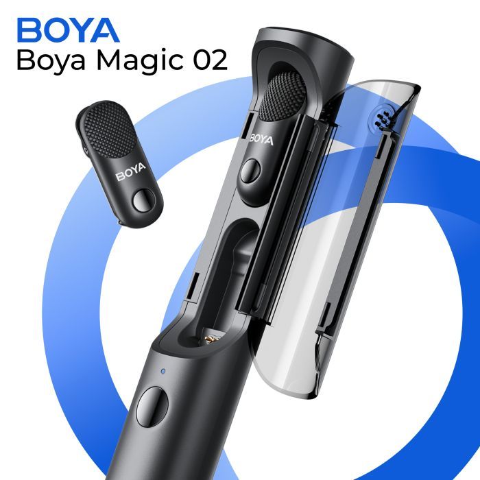 Микрофон Boya Magic-02 Type-C/Lightning Black (Magic-02) изображение 3