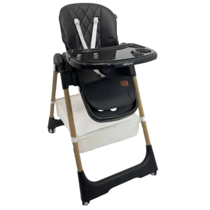 Стілець для годування Velano Nexi, black (45677)