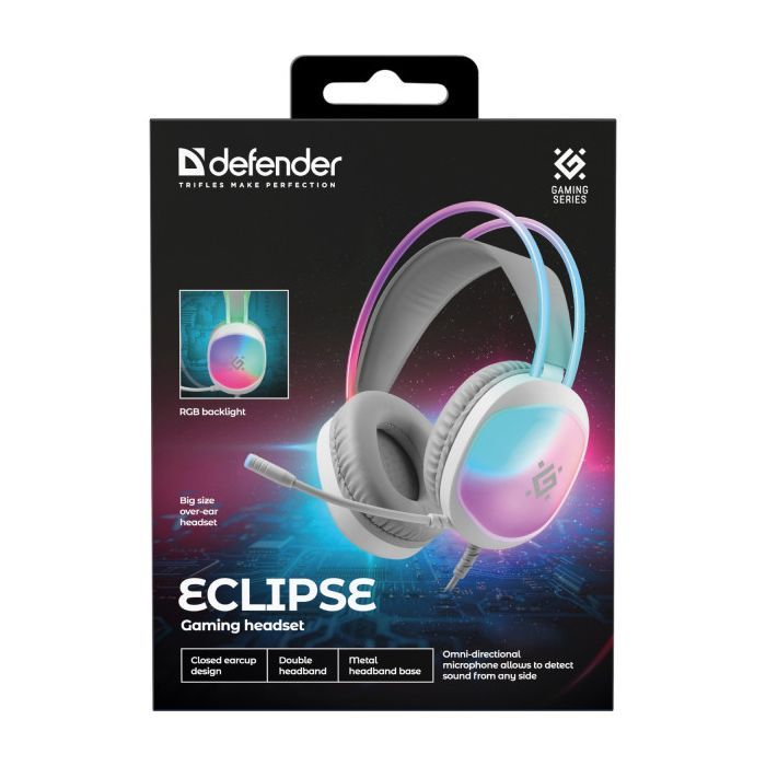 Навушники Defender Eclipse USB White (62440) зображення 8