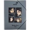 Папка на резинках Kite A4 Attack on Titan (AT25-247)