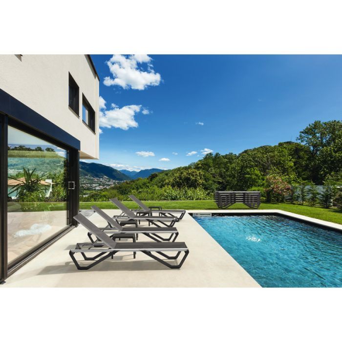 Стіл садовий PAPATYA до шезлонга Wave сіро-коричневий (4343) зображення 4