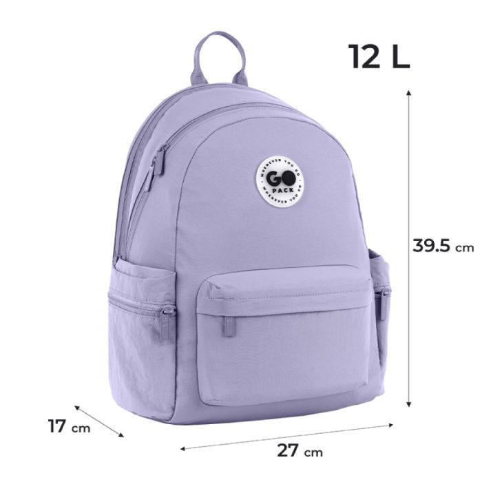 Рюкзак шкільний GoPack Education Teens 2510M чорний (GO26-2510M-1) зображення 12