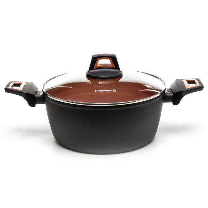 Каструля Hölmer кована з кришкою CR-1342-SBMCL Carrot 4,2 л (CR-1342-SBMCL Carrot) зображення 2