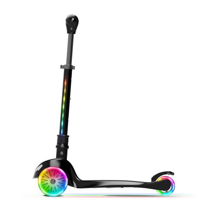 Самокат LiT Nova LAVA LED - Black (LT-7004) зображення 4